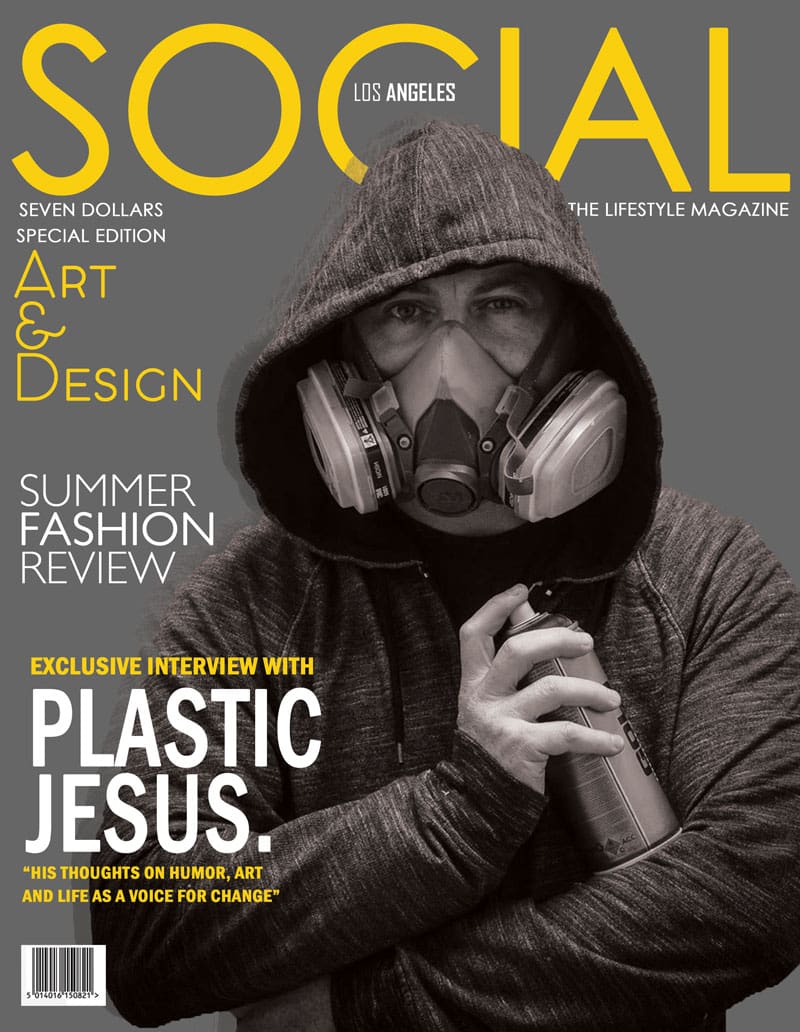 Currently residing in Los Angeles, many know him as the artist who built a tiny wall around Trump’s star on the Hollywood walk of fame. 