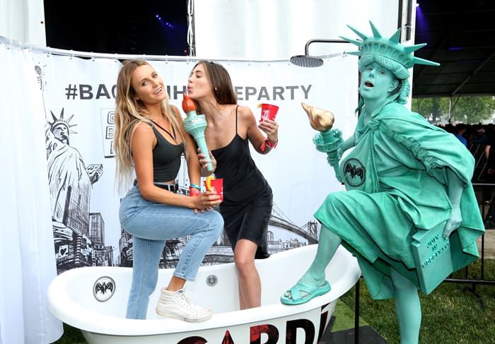 NEW YORK, NY - JUNE 03: Tom Howie and Jimmy Vallance of Bob Moses attend BACARDI presents the BACARDI UNTAMEABLE HOUSE PARTY at Governors Ball Music Festival at Governor's Island on June 3, 2016 in New York City. (Photo by Rob Kim/Getty Images for Bacardi