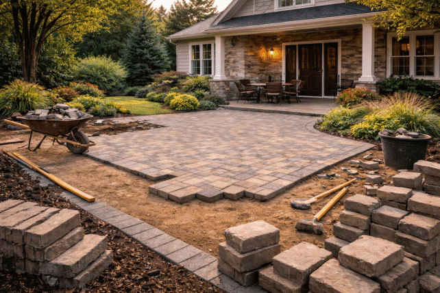 Paver Patio Builders in Kansas City, KS Add New Installation Option for Homeowners