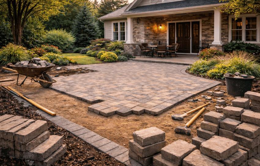 Paver Patio Builders in Kansas City, KS Add New Installation Option for Homeowners