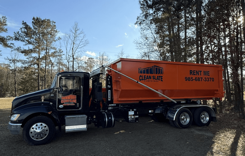 Clean Slate Dumpsters Highlights Fill & Go Dumpster Rental Service for Quick Cleanup Projects in Hammond