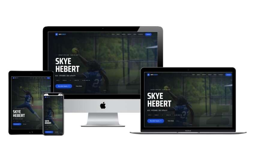 Skye Hebert Launches Custom Recruiting Website