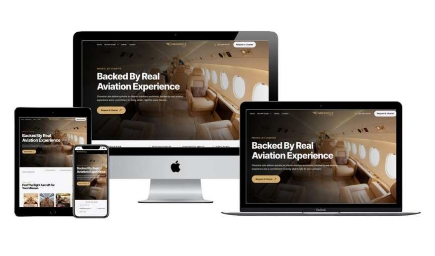 BlakSheep Creative Launches New Website for Chronicle Jets, a Pilot-Led Private Jet Charter Brokerage